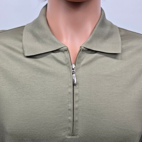 NWOT Visconti Sport Half / Quarter Zip Polo Sweater Made in Italy Men XXL 2XL - Picture 4 of 13